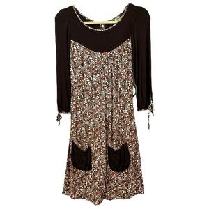 Eva Franco Anthropologie NWT Women’s Malena Long Sleeve Dress ‎ Sz 4